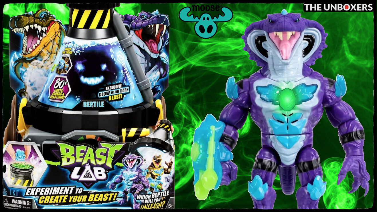 Watch BEAST LAB REPTILE by Moose Toys HOW TO UNLEASH YOUR BEAST on